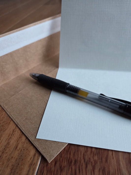 Valentine's or Galentine's Day linen cardstock greeting cards